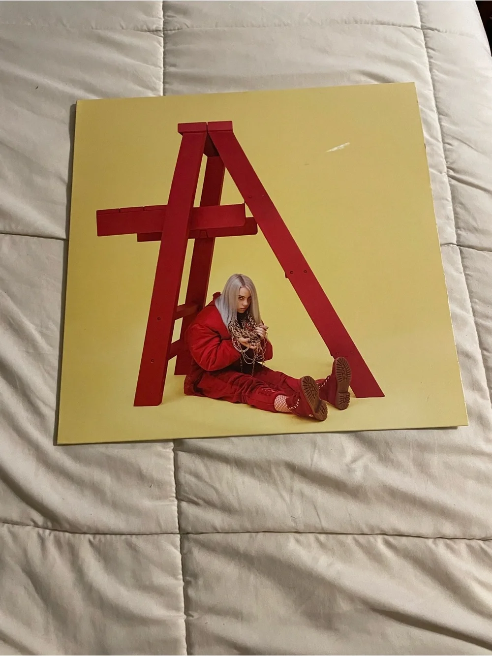 BILLIE EILLISH COPYCAT RECORD RED COLORED VINYL